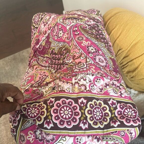 Vera Bradley Paisley Print Large Duffel Bag - Picture 6 of 6